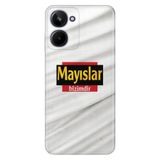 Realme Realme 10 4G ile Uyumlu Kılıf, Mayıslar Bizimdir Temalı Desenli, Darbe Emici Silikon