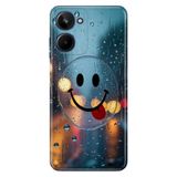 Realme Realme 10 4G ile Uyumlu Kılıf, Smile Rain Temalı Desenli, Darbe Emici Silikon