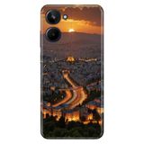 Realme Realme 10 4G ile Uyumlu Silikon Kılıf, Başkent Ankara Temalı Desenli, Darbe Emici, Çok Renkli