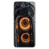 Realme Realme 10 4G ile Uyumlu Silikon Kılıf, Far Temalı Desenli, Darbe Emici, Çok Renkli