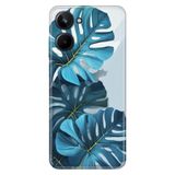 Realme Realme 10 4G ile Uyumlu Silikon Kılıf, Plant Temalı Desenli, Darbe Emici, Çok Renkli
