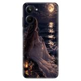 Realme Realme 10 4G ile Uyumlu Silikon Kılıf, Seni Beklerwen Temalı Desenli, Darbe Emici, Çok Renkli
