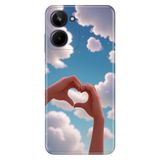 Realme Realme 10 4G ile Uyumlu Silikon Kılıf, Seni Çok Seviyorumm Temalı Desenli, Darbe Emici