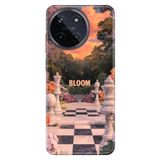 Realme Realme 11 4G ile Uyumlu Bloom Temalı Desenli Darbe Emici Silikon Kılıf, Çok Renkli
