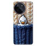 Realme Realme 11 4G ile Uyumlu Duck Duck Temalı Desenli Darbe Emici Silikon Kılıf, Çok Renkli