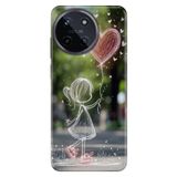Realme Realme 11 4G ile Uyumlu Kılıf, Minik Kız Temalı Desenli, Darbe Emici Silikon