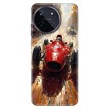 Realme Realme 11 4G ile Uyumlu Race1999 Temalı Desenli Darbe Emici Silikon Kılıf, Çok Renkli