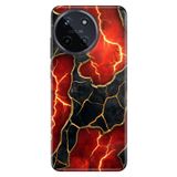 Realme Realme 11 4G ile Uyumlu Seira Mermer Temalı Desenli Darbe Emici Silikon Kılıf, Çok Renkli
