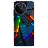 Realme Realme 11 4G ile Uyumlu Silikon Kılıf, Ai Club Temalı Desenli, Darbe Emici, Çok Renkli