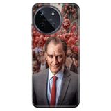Realme Realme 11 4G ile Uyumlu Silikon Kılıf, Canım Atam İzindeyiz Temalı, Darbe Emici, Çok Renkli