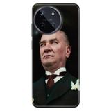 Realme Realme 11 4G ile Uyumlu Silikon Kılıf, Mustafa Kemalim Temalı Desenli, Darbe Emici