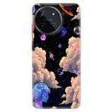 Realme Realme 11 4G ile Uyumlu Silikon Kılıf, Space 1030 Temalı Desenli, Darbe Emici
