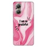 Realme Realme 12 Lite ile Uyumlu Kılıf, Grateful Temalı Desenli, Darbe Emici Silikon