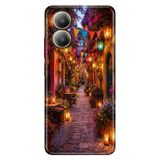 Realme Realme 12 Lite ile Uyumlu Kılıf, Hayal Sokağı Temalı Desenli, Darbe Emici Silikon