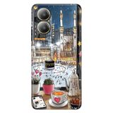 Realme Realme 12 Lite ile Uyumlu Kılıf, Kabedeyim Temalı Desenli, Darbe Emici Silikon