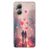 Realme Realme 12 Lite ile Uyumlu Kılıf, Sevgililer Günü Temalı Desenli, Darbe Emici Silikon