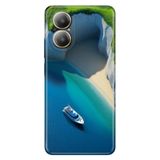 Realme Realme 12 Lite ile Uyumlu Kılıf, Tulum Temalı Desenli, Darbe Emici Silikon, Çok Renkli