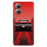 Realme Realme 12 Lite ile Uyumlu Kılıf, V8 Classic Temalı Desenli, Darbe Emici Silikon