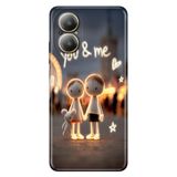 Realme Realme 12 Lite ile Uyumlu Kılıf, You And Me Forever Temalı Desenli, Darbe Emici Silikon