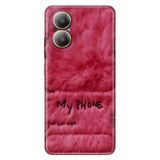 Realme Realme 12 Lite ile Uyumlu My Phone Temalı Desenli Darbe Emici Silikon Kılıf, Çok Renkli