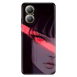 Realme Realme 12 Lite ile Uyumlu Silikon Kılıf, Beauty Anime Temalı Desenli, Darbe Emici, Çok Renkli