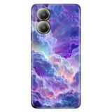 Realme Realme 12 Lite ile Uyumlu Silikon Kılıf, Hava1500 Temalı Desenli, Darbe Emici, Çok Renkli