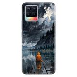 Realme Realme 8 Pro ile Uyumlu Ben ve Ben Temalı Desenli Darbe Emici Silikon Kılıf, Çok Renkli
