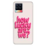 Realme Realme 8 Pro ile Uyumlu How Lucky Temalı Desenli Darbe Emici Silikon Kılıf