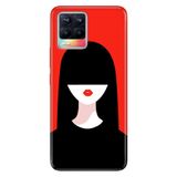 Realme Realme 8 Pro ile Uyumlu Kılıf, Ekol Kız Temalı Desenli, Darbe Emici Silikon