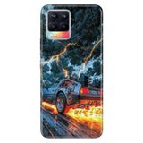Realme Realme 8 Pro ile Uyumlu Kılıf, Geleceğe Temalı Desenli, Darbe Emici Silikon