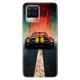 Realme Realme 8 Pro ile Uyumlu Kılıf, Race Classico Temalı Desenli, Darbe Emici Silikon