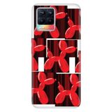Realme Realme 8 Pro ile Uyumlu Köpiş Temalı Desenli Darbe Emici Silikon Kılıf, Çok Renkli