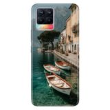 Realme Realme 8 Pro ile Uyumlu Pantalla Temalı Desenli Darbe Emici Silikon Kılıf