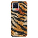 Realme Realme 8 Pro ile Uyumlu Silikon Kılıf, Lion Temalı Desenli, Darbe Emici, Çok Renkli
