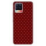 Realme Realme 8 Pro ile Uyumlu Silikon Kılıf, Noktalı Temalı Desenli, Darbe Emici, Çok Renkli