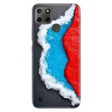Realme Realme C21Y - C25Y ile Uyumlu Atenn Temalı Desenli Darbe Emici Silikon Kılıf, Çok Renkli