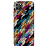 Realme Realme C21Y - C25Y ile Uyumlu Color Z Temalı Desenli Darbe Emici Silikon Kılıf