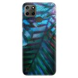 Realme Realme C21Y - C25Y ile Uyumlu Glossy Orman Temalı Desenli Darbe Emici Silikon Kılıf