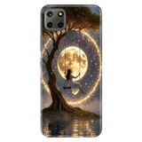 Realme Realme C21Y - C25Y ile Uyumlu Hayallere Temalı Desenli Darbe Emici Silikon Kılıf, Çok Renkli