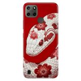 Realme Realme C21Y - C25Y ile Uyumlu Kaynanam Temalı Desenli Darbe Emici Silikon Kılıf, Çok Renkli