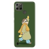 Realme Realme C21Y - C25Y ile Uyumlu Kılıf, Keyifler Yerinde Temalı Desenli, Darbe Emici Silikon