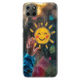 Realme Realme C21Y - C25Y ile Uyumlu Kılıf, Sunshine Temalı Desenli, Darbe Emici Silikon