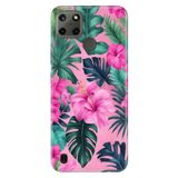 Realme Realme C21Y - C25Y ile Uyumlu Kılıf, White Haven Temalı Desenli, Darbe Emici Silikon