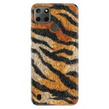Realme Realme C21Y - C25Y ile Uyumlu Lion Temalı Desenli Darbe Emici Silikon Kılıf, Çok Renkli