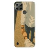 Realme Realme C21Y, C25Y ile Uyumlu Silikon Kılıf, Bir Ömür Boyu Temalı Desenli, Darbe Emici