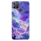 Realme Realme C21Y - C25Y ile Uyumlu Silikon Kılıf, Hava1500 Temalı Desenli, Darbe Emici