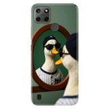 Realme Realme C21Y ve C25Y ile Uyumlu Kılıf, Çok Tarzım Temalı Desenli, Darbe Emici Silikon