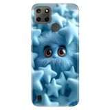Realme Realme C21Y ve C25Y ile Uyumlu Silikon Kılıf, Artistic Temalı Desenli, Darbe Emici, Çok Renkli