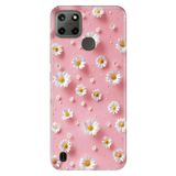 Realme Realme C21Y ve C25Y ile Uyumlu Silikon Kılıf, Süslü Duvar Temalı Desenli, Darbe Emici, Çok Renkli
