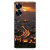 Realme Realme C55 ile Uyumlu Kılıf, Başkent Ankara Temalı Desenli, Darbe Emici Silikon